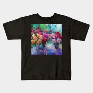 Still Life with Roses Kids T-Shirt